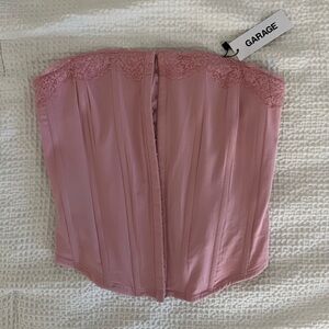 Garage Blush Pink Lace Skirt